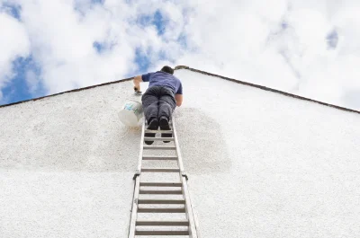 Peinture extérieure à Garigny — façades et ravalement